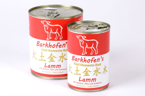 Barkhofen´s Lamm Napf Express Hundefutter Dosenfutter